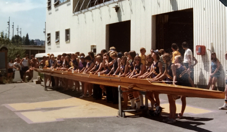 Washington Rowing Women's History