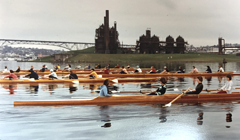 Washington Rowing Women's History