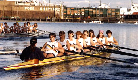 Washington Rowing Women's History