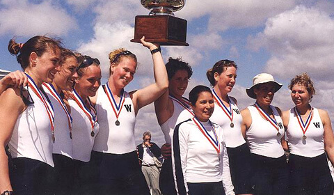 Washington Rowing Women's History