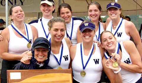 Washington Rowing Women's History