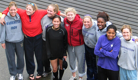 Washington Rowing Women's History