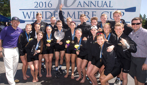 Washington Rowing Women's History