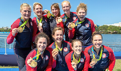 Washington Rowing Women's History